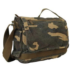 Casual Style Canvas Laptop Messenger Bag C31Camo